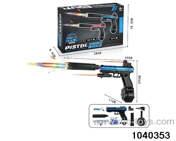 Water bullet gun in color box