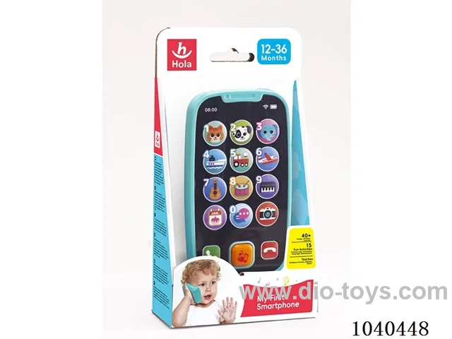 Multifunction Toddler Early Educational Learning Battery Operated Baby Cell Mobile in display box