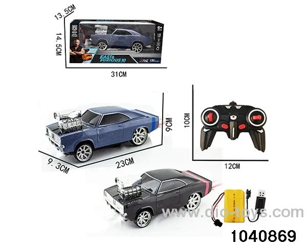 6ch 2.4G RC car in window box