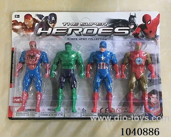 14.5cm leader/Iron Man/The Hulk/Spider/Superman/bat