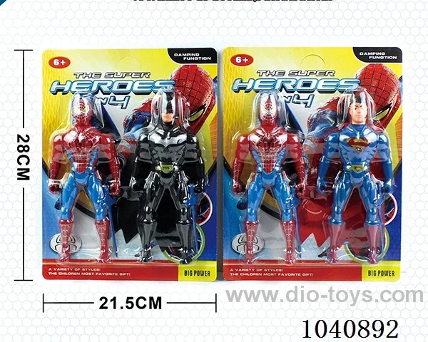 Spider-man/Batman/Captain America with light