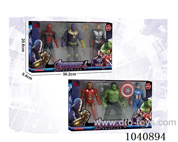Thanos/Captain America/Hulk/Spider-Man/Iron Man/Thor with light