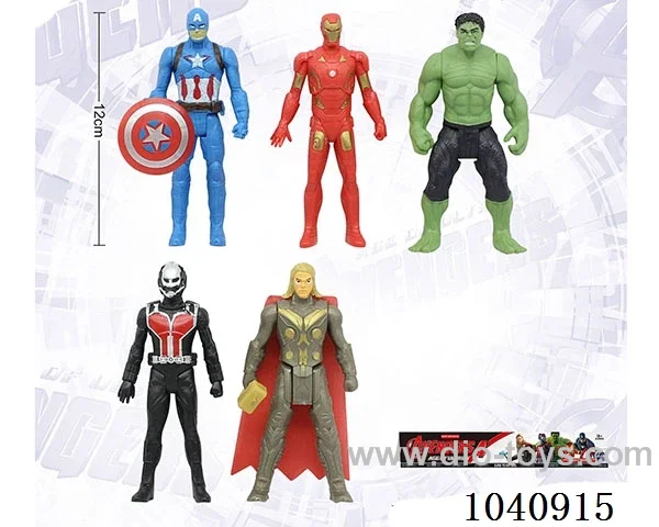 12cm Avengers Captain America/Iron Man/Hulk/Thor/Ant-Man