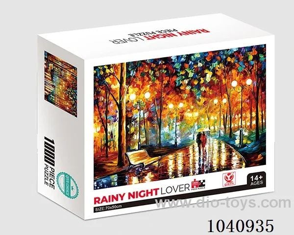 1000PCS Puzzle toy in color box