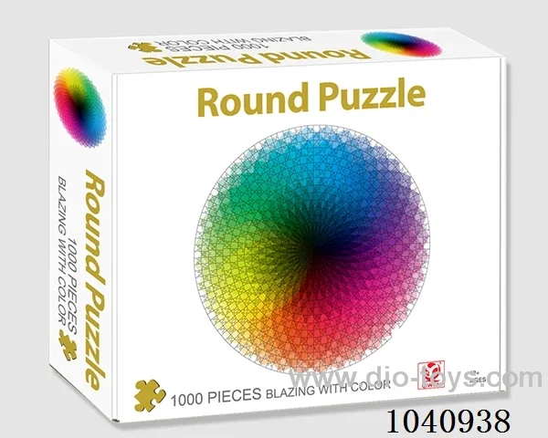 1000PCS Puzzle toy in color box
