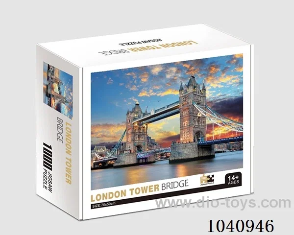 1000PCS Puzzle toy in color box