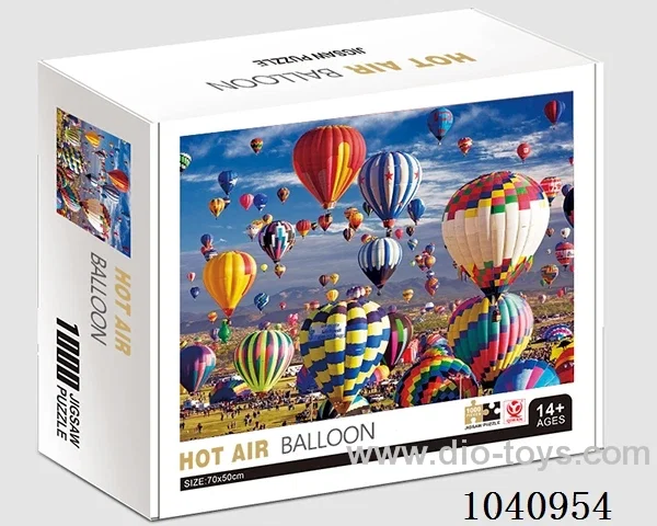 1000PCS Puzzle toy in color box