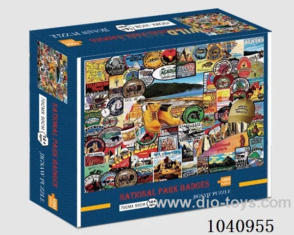 1000PCS Puzzle toy in color box
