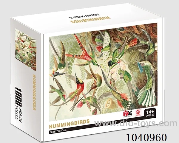 1000PCS Puzzle toy in color box