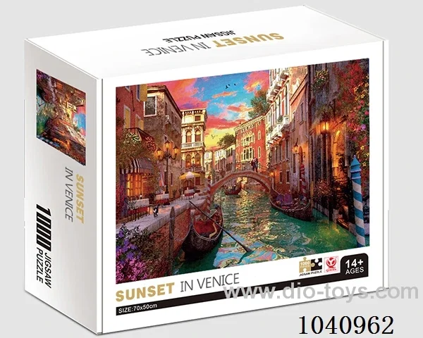1000PCS Puzzle toy in color box