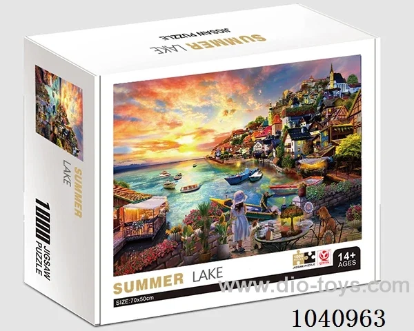 1000PCS Puzzle toy in color box