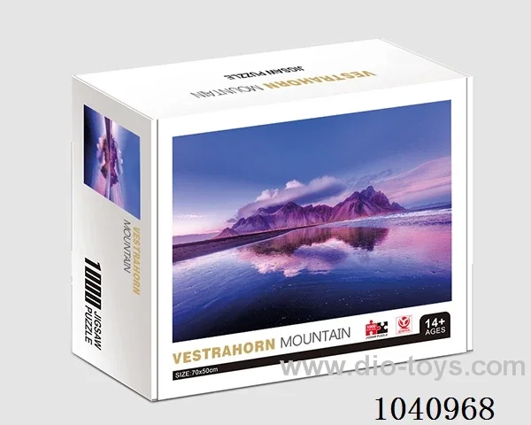 1000PCS Puzzle toy in color box