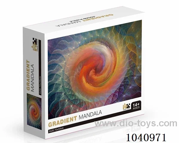 1000PCS Puzzle toy in color box