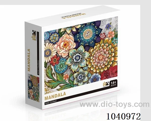 1000PCS Puzzle toy in color box