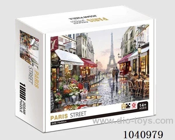 1000PCS Puzzle toy in color box