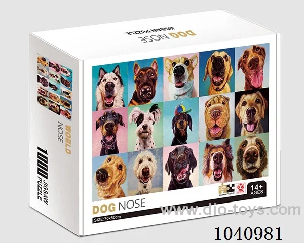 1000PCS Puzzle toy in color box