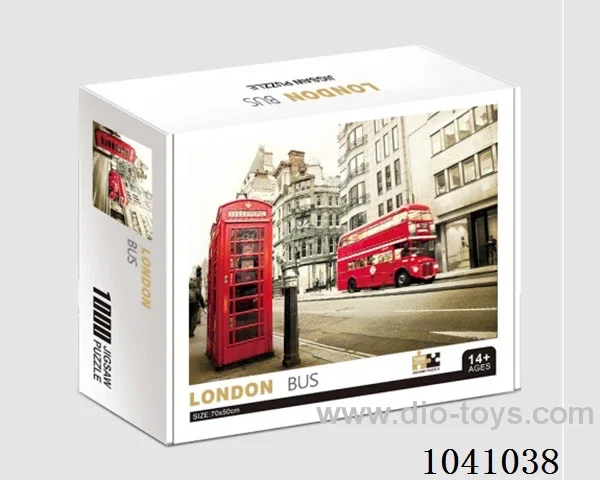 1000PCS Puzzle toy in color box