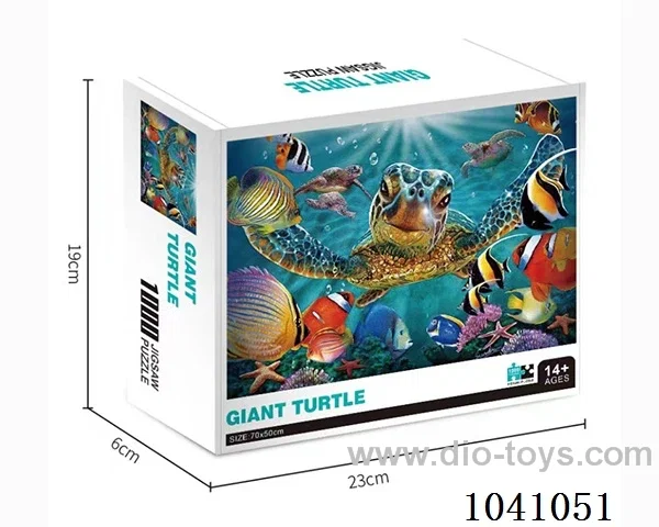 1000PCS Puzzle toy in color box