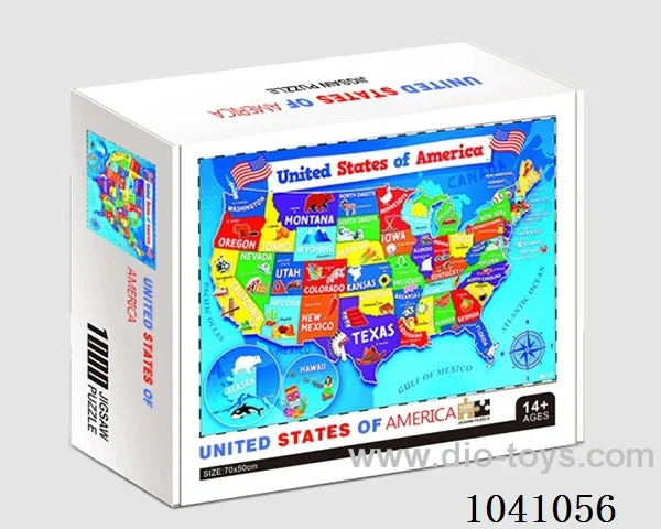 1000PCS Puzzle toy in color box