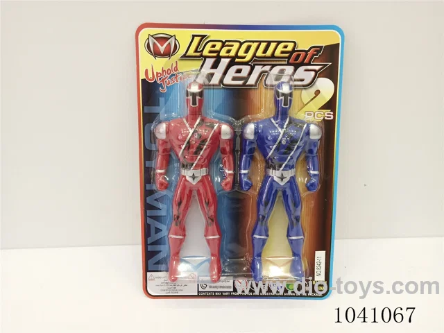 Hand sword team 2 color mixed loading in blister card
