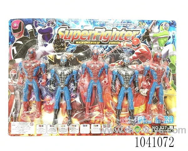 Spider-man 3 color mixed loading in blister card