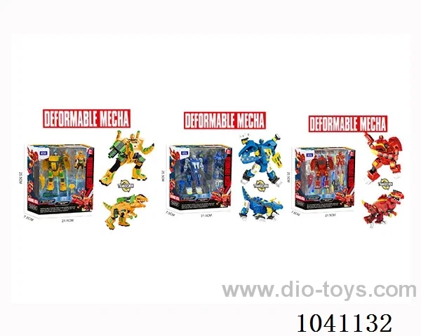 Dinosaur Shape-shifting robot 3sets mixed loading