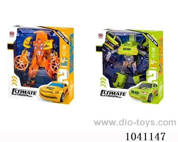 shape-shifting robot 2color mixed loading  in color box