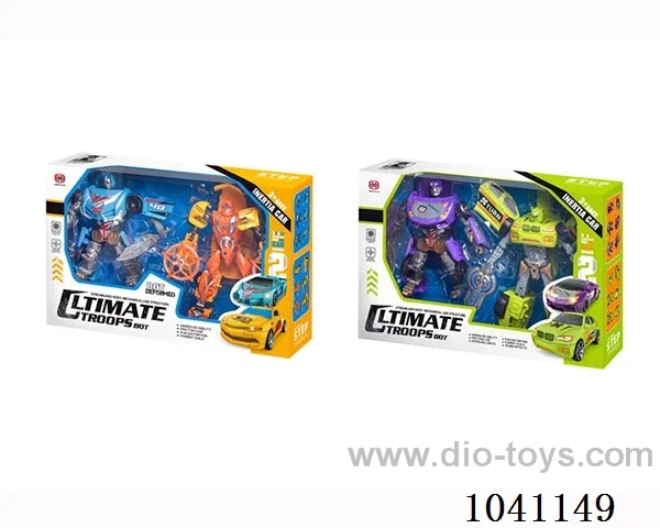 shape-shifting robot 2color mixed loading  in color box