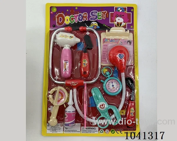 doctor set in blister card