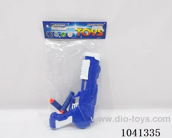 Soft bomb &ping pong gun set 2color mixed loading in PP bag with header