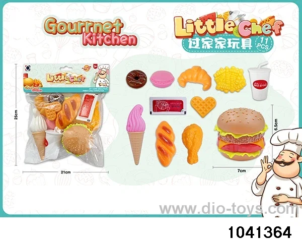 Burger Set (11pcs) in PP bag with header