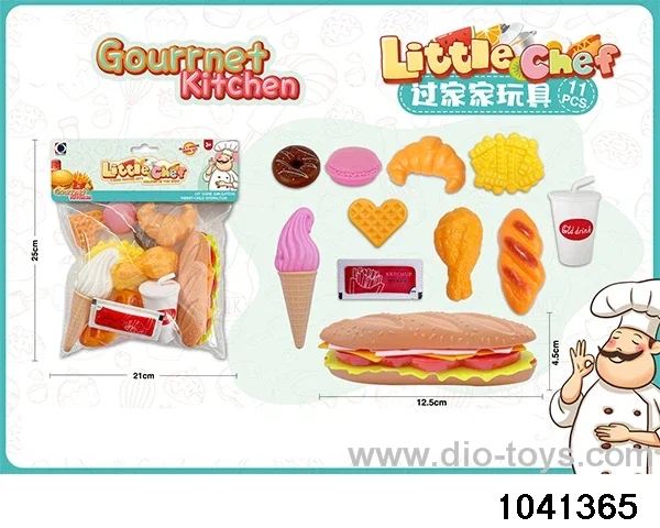 Hot Dog Pack Set (11pcs) in PP bag with header