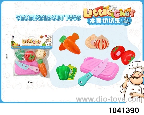 Vegetable Cutting Music Set in PP bag with header