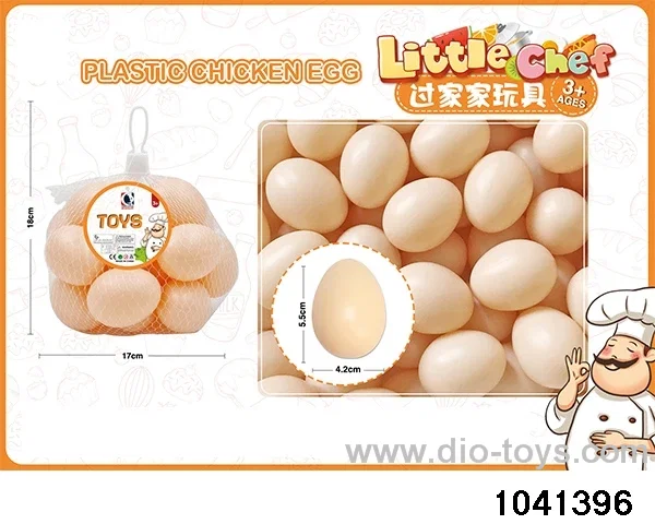 Plastic Blown Eggs (20 Pack) in Net bag