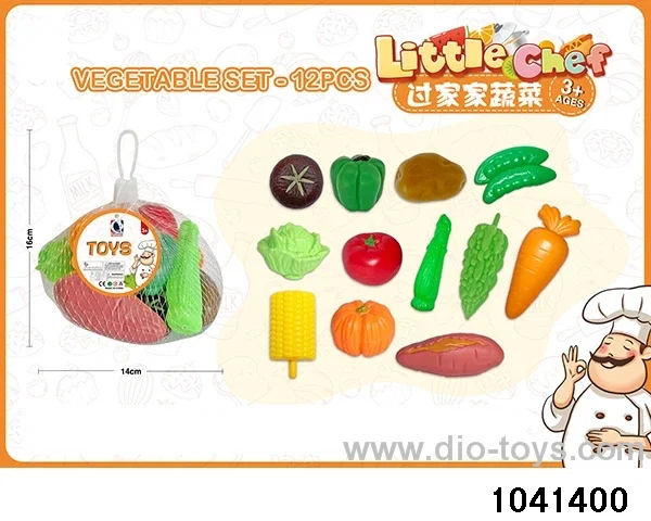 Plastic Bottled Vegetables (12pcs) in Net bag