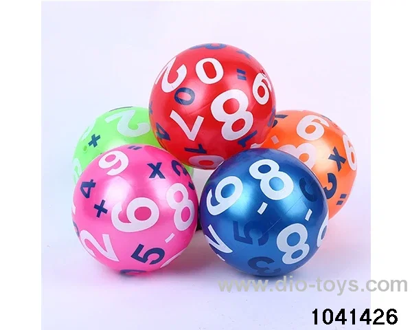 9-inch inflatable balloon in Net bag
