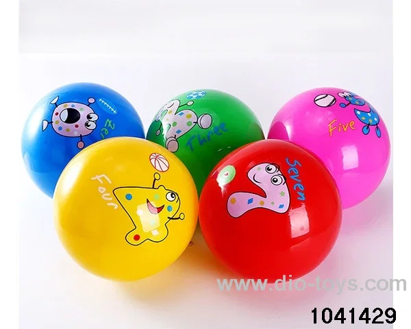 9-inch inflatable balloon in Net bag