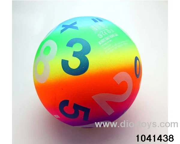 9-inch inflatable balloon in Net bag