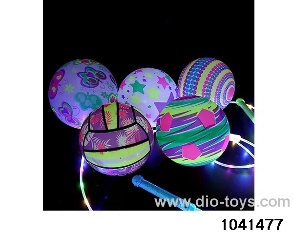 9-inch inflatable balloon in Net bag