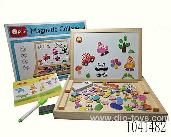 wooden toy in color box