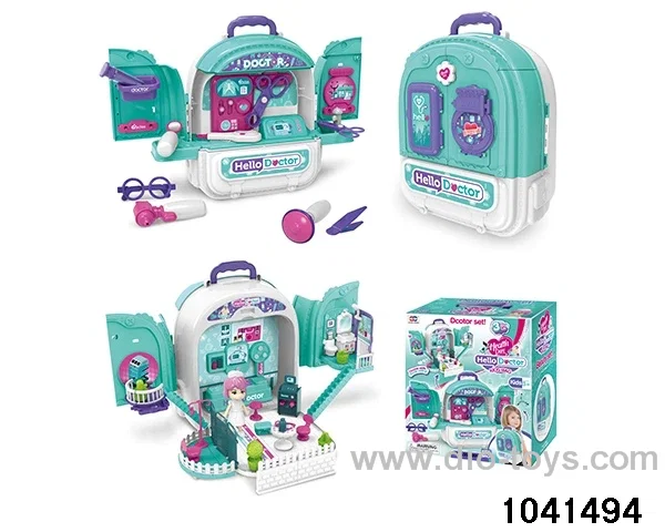 3-in-1 medical equipment backpack in color box
