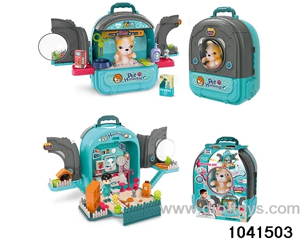 3-in-1 Pet Backpack - Dog in paper card