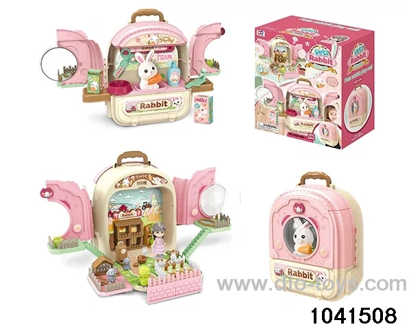 3-in-1 pet backpack in color box