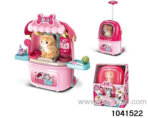 Pet trolley case (female) in display box