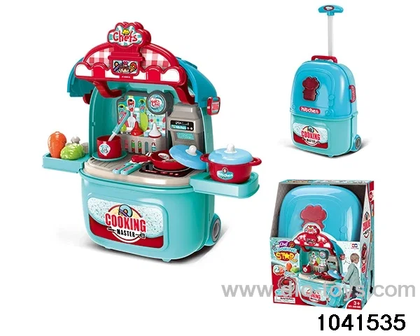 Kitchenware trolley box (male) in display box