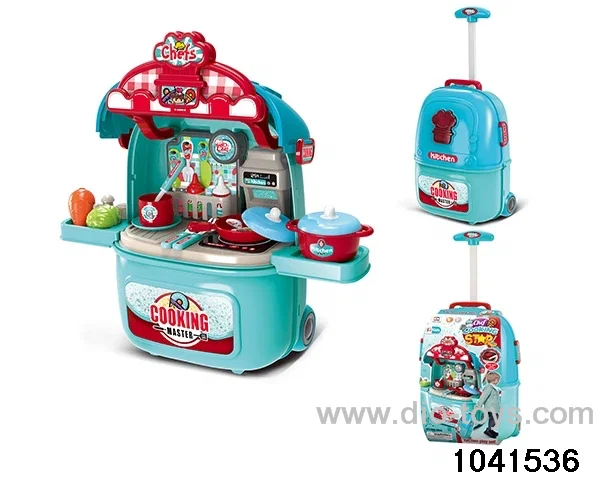 Kitchenware trolley box (male) in paper card