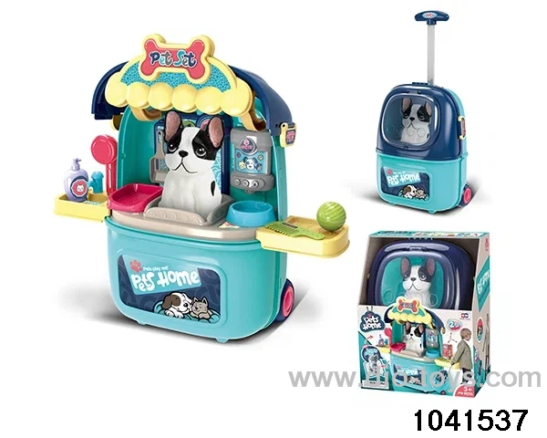 Pet trolley case (male) in display box