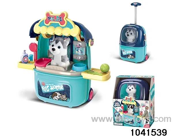 Pet trolley case (male) in display box