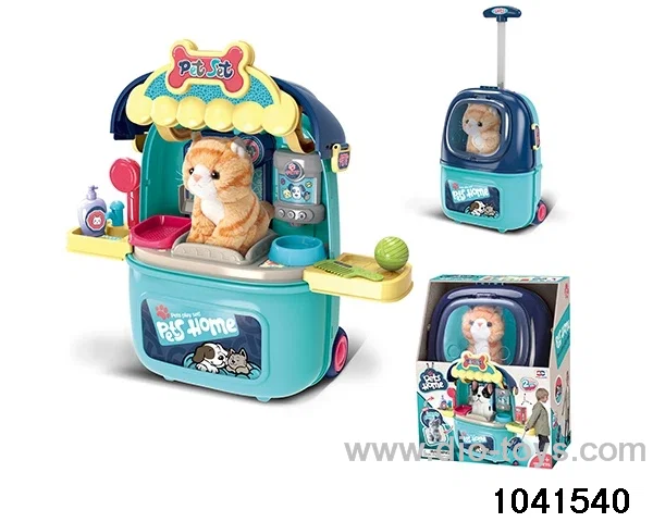 Pet trolley case (male) in display box