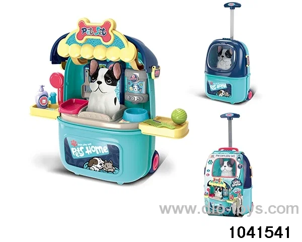 Pet trolley case (male) in paper card